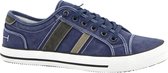 Memphis One Heren Blauwe canvas sneaker - Maat 44