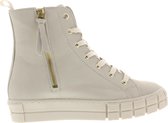 Tango Tessa 2-a Hoge sneakers - Leren Sneaker - Dames - Wit - Maat 40