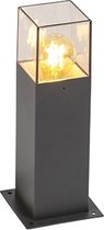 QAZQA denmark - Moderne Staande Buitenlamp | Staande Lamp voor buiten - 1 lichts - H 300 mm - Antraciet - Buitenverlichting