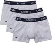 Lacoste Casual Short Boxershorts (3-pack) Onderbroek - Mannen - grijs