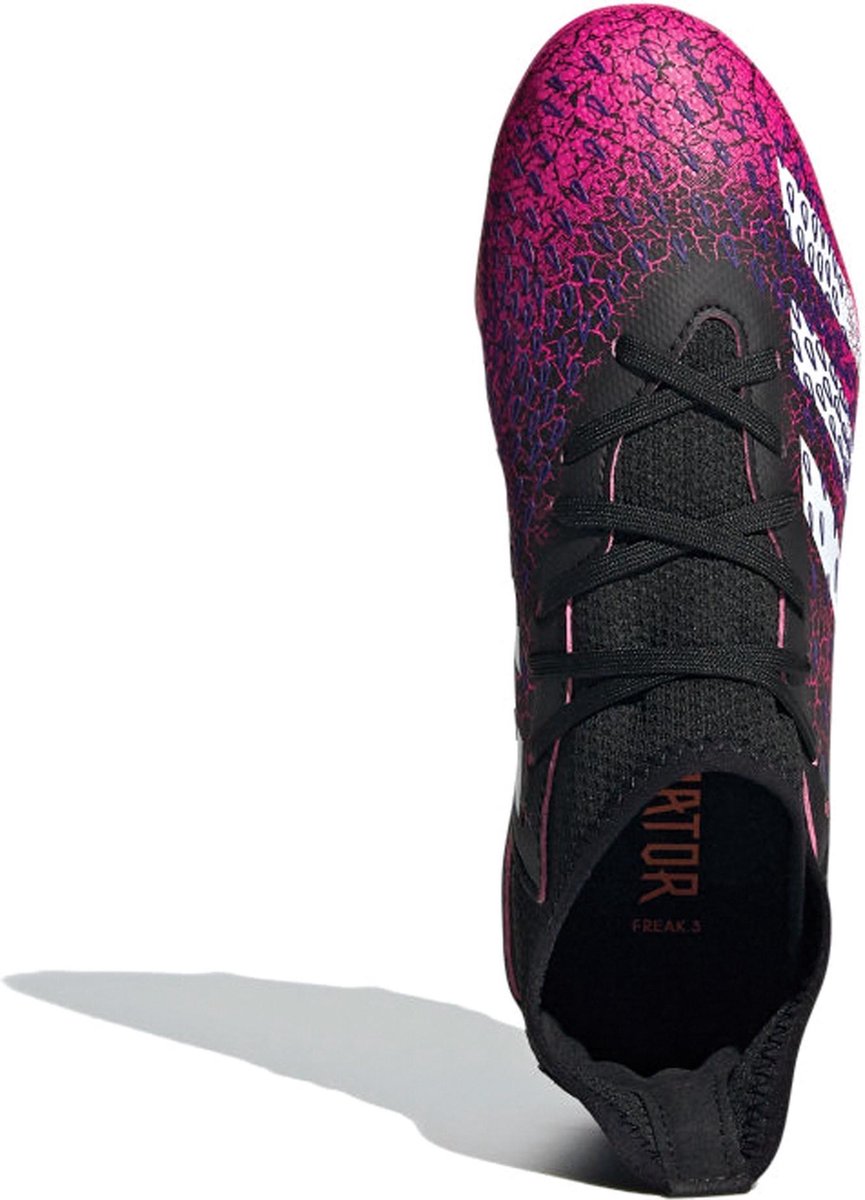 adidas Predator Sportschoenen - Maat 37 1/3 - Unisex - Zwart/Roze/Paars/Wit  | bol.com