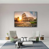 KEK Original - Cities Rome Colosseum - wanddecoratie - 150 x 100 cm - muurdecoratie - Plexiglas 5mm - Acrylglas - Schilderij