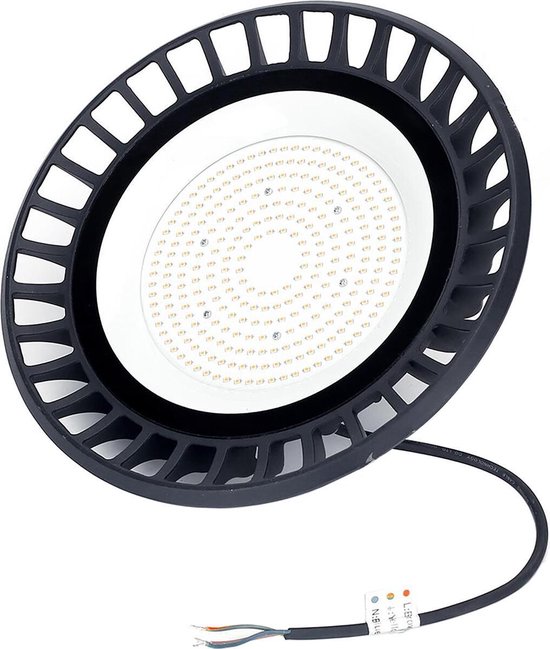 LED UFO High Bay 150W - Aigi Eiya - Magazijnverlichting - Waterdicht IP65 - Natuurlijk Wit 4000K - Aluminium