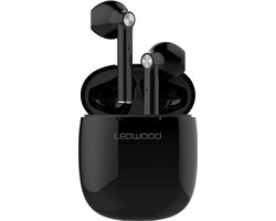 LEDWOOD LD-T16-TWS-BLK - EXPLORER T16 TWS in-ear earphones met lange afspeeltijd, zwart