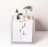 Borduurpakket voorbedrukte loper plantjes van Rico 68293.18