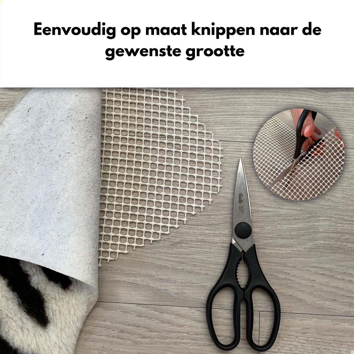 Sous-Couche Antidérapante Géante 300 X 200 Cm – Tapis Anti-Glisse PVC Noir Pour Canapé, Tapis, Meubles, Tiroirs Et Étagères