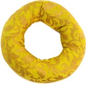 Klankschaalkussen Ringvormig Geel (15 x 4 cm)