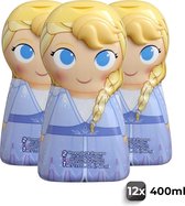Frozen II Elsa Shampoo & Douchegel - Voordeelverpakking 12 Stuks