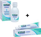 GUM Hydral Voordeelpakket - Tandpasta + Mondspoelmiddel