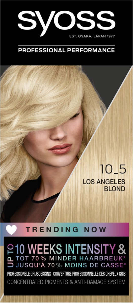 SYOSS Color baseline 10-5 Los Angeles Blond - 1 stuk