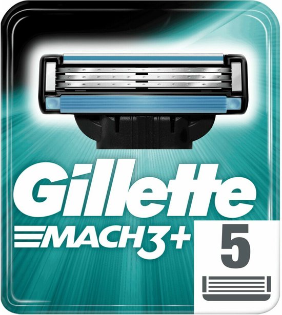 Gillette Mach 3 Scheermesjes 5 stuks