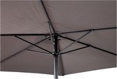 Parasol 3 Meter - Draai Mechanisme - Grijs