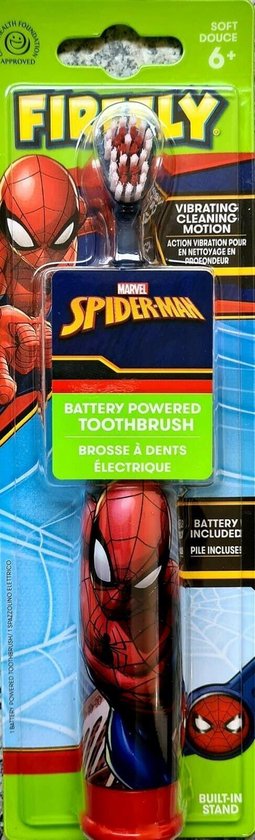 Productie zich zorgen maken eeuw FireFly - Spiderman - Elektrische tandenborstel - 6+ | bol.com