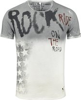 Key Largo shirt rocky Robijnrood-S