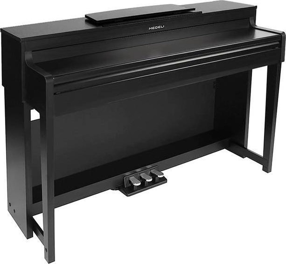 Medeli DP460 BK - Digitale piano, zwart - mat zwart