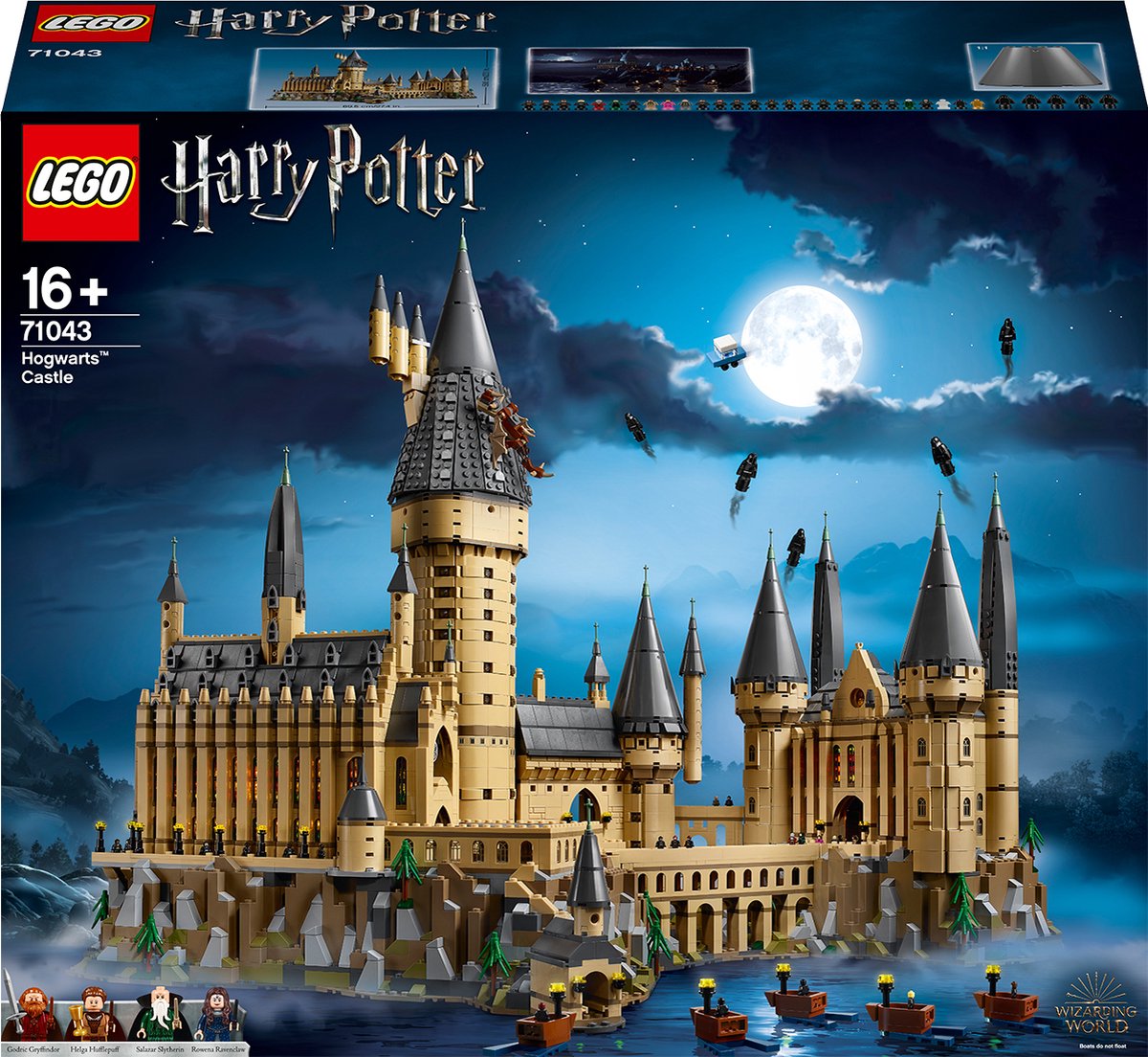 onderdelen golf Medisch wangedrag LEGO Harry Potter Kasteel Zweinstein - 71043 | bol.com