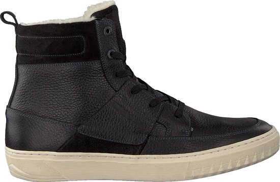 Bjorn Borg Collin High Hoge sneakers - Leren Sneaker - Heren - Zwart - Maat  42 | bol.com