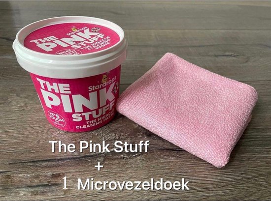 Stardrops The Pink Stuff The Wonder - 500g comprenant 1 chiffon en  microfibre