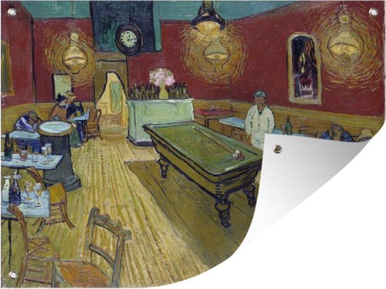 VON LILIENFELD Brillenetui Brillenkoker Stabiele Vincent van Gogh: Nachtcafé Dame Heren Motief Art VON LILIENFELD Brillenetui Brillenkoker Stabiele Vincent van Gogh: Nachtcafé Dame Heren Motief Art