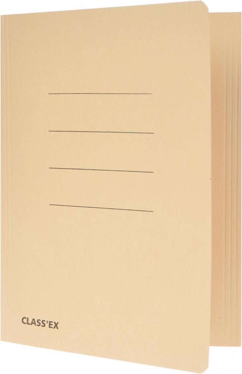 Class'ex dossiermap, 3 kleppen ft 18,2 x 22,5 cm (voor ft schrift), gems