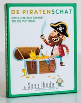 De Piratenschat - optellen en aftrekken tot 100 met brug - rekenspel uitgegeven door De Speelbode [rekenspel] - [educatief spel] - [leerspel]