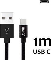 UNIQ Accessory  Type-C Kabel - snel opladen en synchroniseren - Zwart