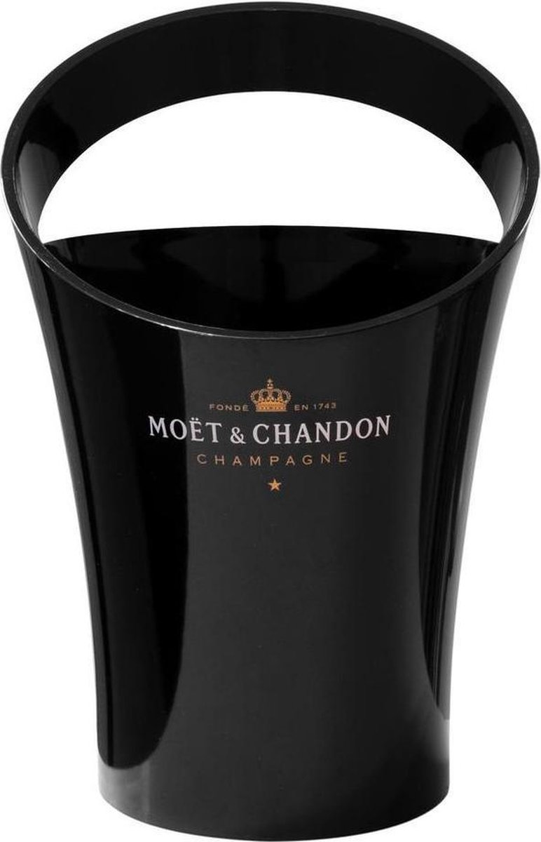 Moët & Chandon Ice Bucket - Luxe Champagnekoeler - Wijnkoeler - Koeler - Zwart - Black - Moët & Chandon