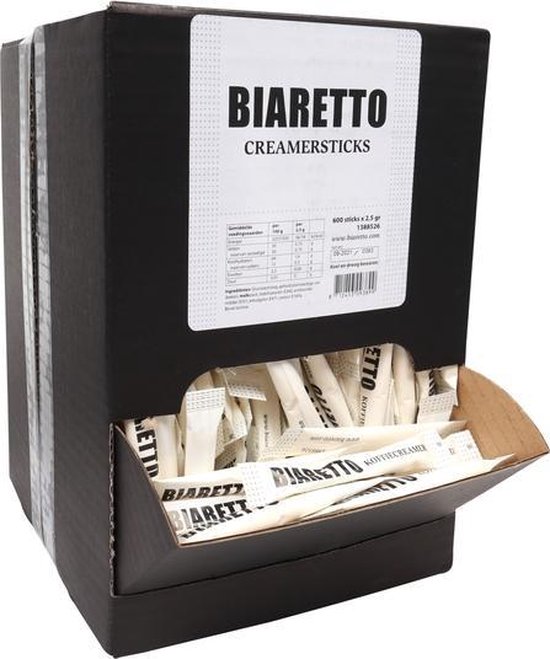 Biaretto Creamersticks - 600 x 2,5 gram