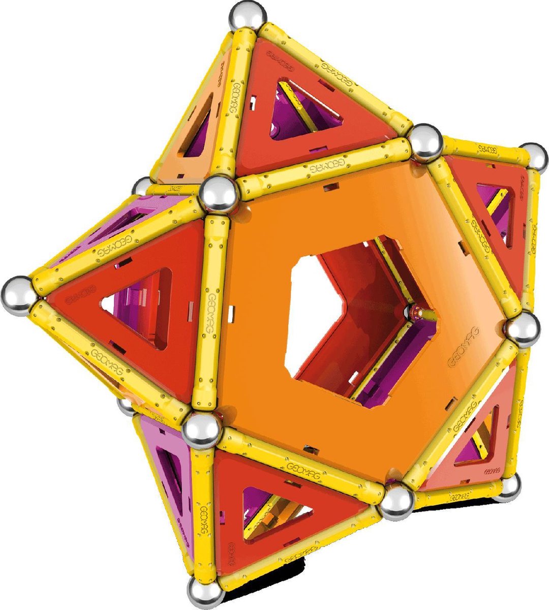 Geomag Panelen  - Magnetische blokken / 114 elementen