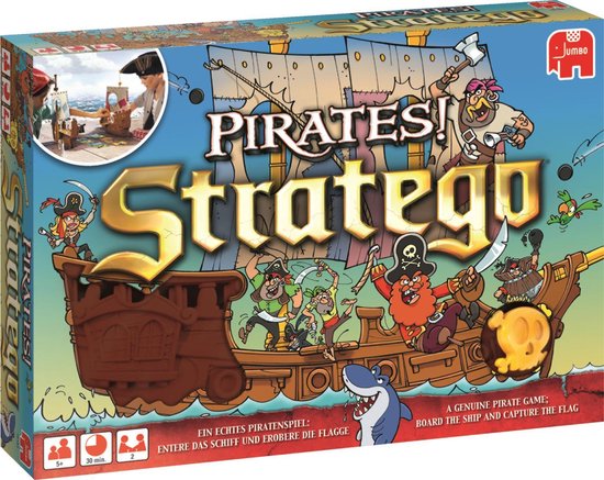 Thumbnail van een extra afbeelding van het spel Stratego Pirates! Bordspel Race