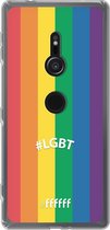 6F hoesje - geschikt voor Sony Xperia XZ2 -  Transparant TPU Case - #LGBT - #LGBT #ffffff