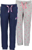 Blue Seven Meisjes 2 Pack Joggingbroek - Maat 98