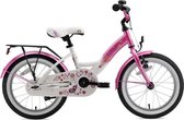 bikestar Premium veiligheidskinderfiets - 16-inch - Classic - Roze/wit