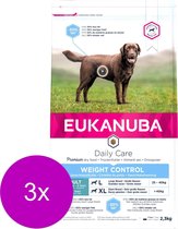 Eukanuba Adult Large Breed Weight Control - Hondenvoer - 3 x Kip 2.3 kg