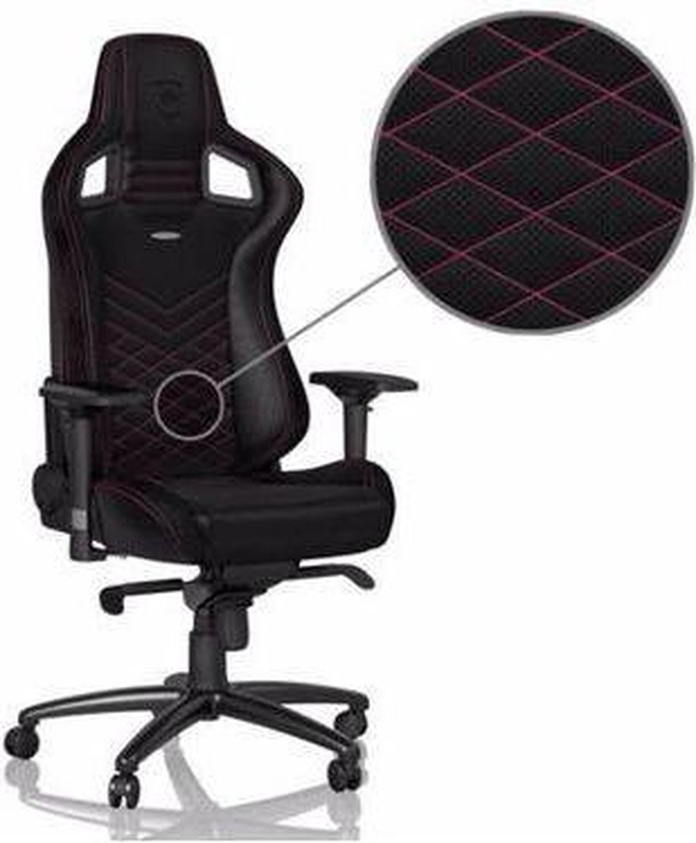 Noblechairs Epic serie gamestoel roze/zwart – foto 4