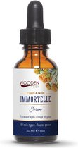Immortelle Gezichtsserum 30 ml, De combinatie van immortelle-extract verhoogt de collageensynthese en beschermt de huid tegen vrije radicalen. Niet getest op dieren, Vegan, Van bio