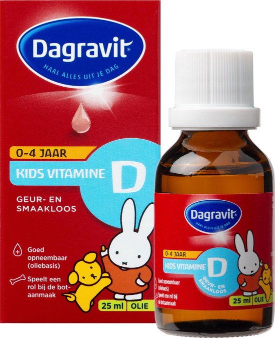 Inloggegevens Additief recept Dagravit Kids Vitamine D olie - Vitaminen - 25 ml | bol.com