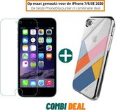 apple iphone se 2020 beschermhoes | iPhone SE 2020 A2275 blokken case | iPhone SE 2020 beschermende hoes zilver | hoesje iphone se 2020 apple | iPhone SE 2020 hoes cover hoesje + i