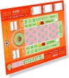 Afbeelding van het spelletje Voetbal Roulette EK2021 Basic (30 x 21 cm) - Leuk cadeau voor vaderdag - EK Voetbalspel - Het gezellige alternatief voor TOTO voorspel de wedstrijd!