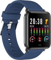 Achaté Smartwatch - Activity Tracker - Waterproof - Slaapmonitor - Berichten Notificaties - Blauw