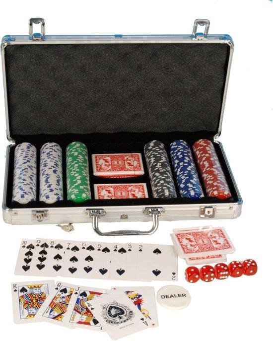 Afbeelding van het spel Pokerset- 300Delig- Koffer-ArnaDeals- Pokerkoffer