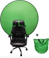 Green Screen Doek | voor Stoel | Studio | Groen Doek Achtergrond | Rond | 142 cm