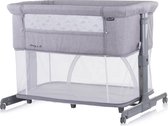 Chipolino Co sleeper wieg & speelbox in 1 "MOMMY 'N ME" aanschuifbed - babybed- campingbed GRAY CLOUDSgbed