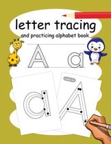 letter tracing and practicing alphabet book