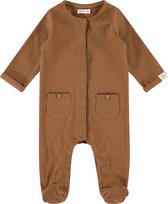 Babyface Suit Meisjes/Jongens Onesie - Chocolate - Maat 56