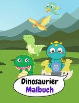 Dinosaurier Malbuch