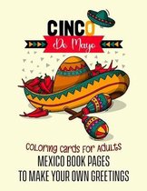 Cinco De Mayo Coloring Cards For Adults