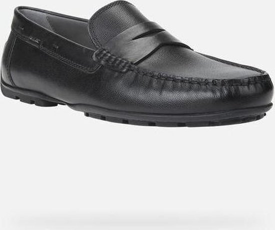 oase vasthoudend matchmaker Geox Heren Zwarte Herenschoenen Moner 2 Fit Moccasins | bol.com