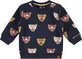 Babyface Sweatshirt Jongens Trui - Navy - Maat 80