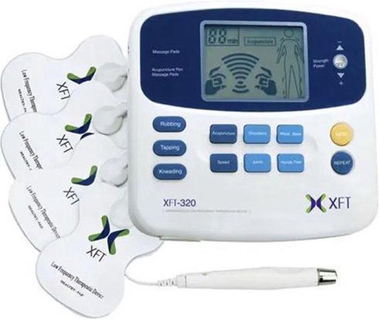 TENS Massage Apparaat Met Acupunctuur Pen - EMS Therapie - Elektrische Spier Stimulator